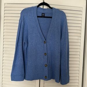 Blue Gap Knit Cotton Cardigan